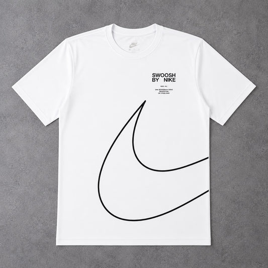 CAMISETA: NIKE MINI SWOOSH - BRANCA